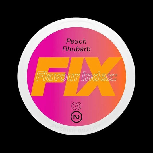 FIX Peach Rhubarb Nicotine Pouch