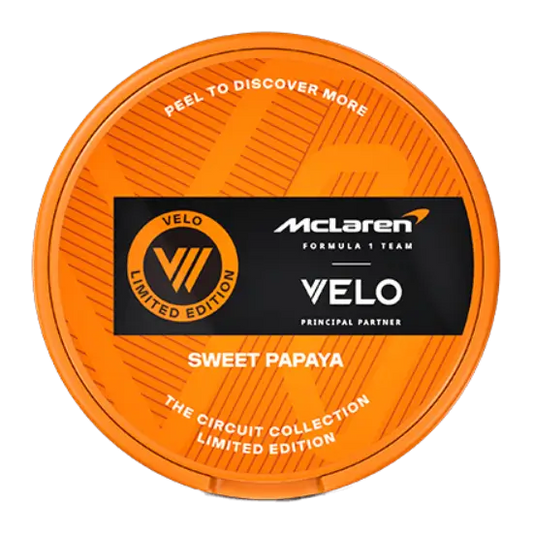 VELO Mclaren Sweet Papaya 8mg